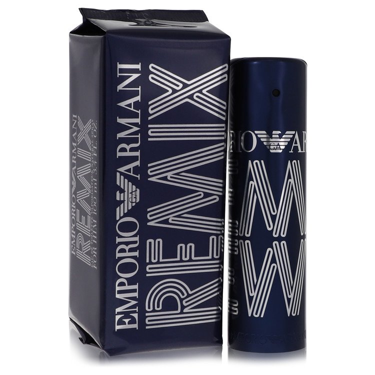Emporio Remix Men Eau De Toilette Spray 3.4 oz (100 ml) by Giorgio Armani