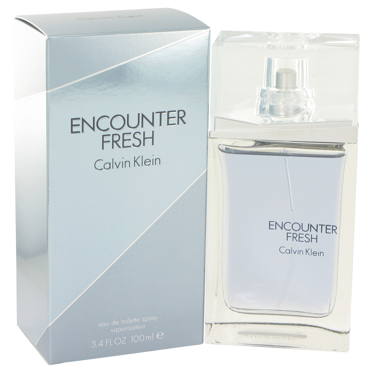 Encounter Fresh Men Eau De Toilette Spray 3.4 oz (100 ml) by Calvin Klein