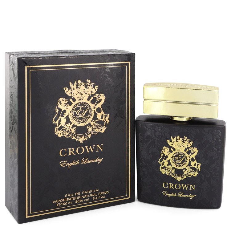 English Laundry Crown Men Eau De Parfum Spray 3.4 oz (100 ml) by English Laundry
