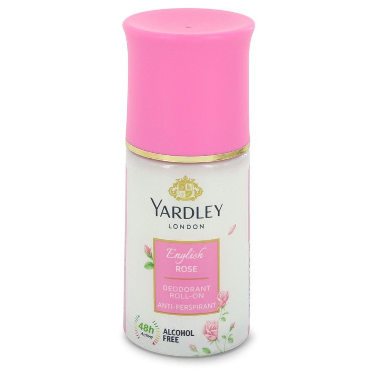 English Rose Yardley Women Deodorant Roll - On Alcohol Free 1.7 oz (50 ml) by Yardley London