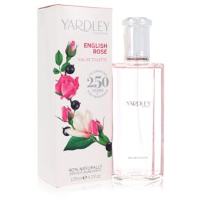 English Rose Yardley Women Eau De Toilette Spray 4.2 oz (125 ml) by Yardley London