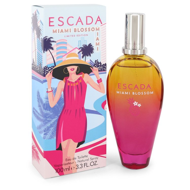 Escada Miami Blossom Women Eau De Toilette Spray 3.4 oz (100 ml) by Escada