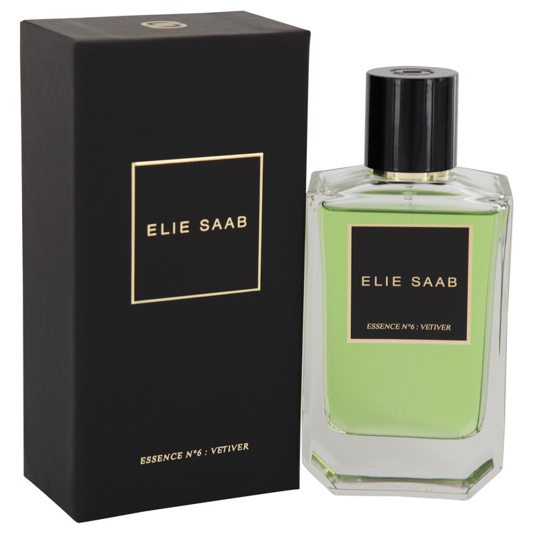 Essence No 6 Vetiver Women Eau De Parfum Spray 3.3 oz (100 ml) by Elie Saab