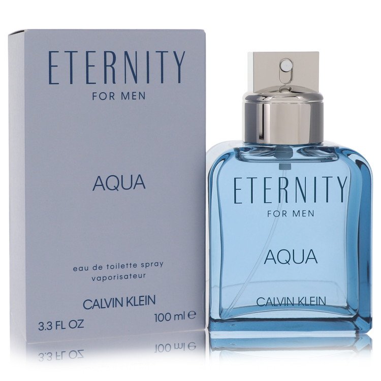 Eternity Aqua Men Eau De Toilette Spray 3.4 oz (100 ml) by Calvin Klein
