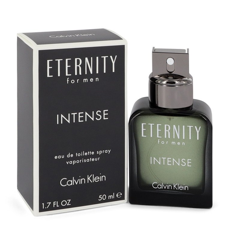 Eternity Intense Men Eau De Toilette Spray 1.7 oz (50 ml) by Calvin Klein