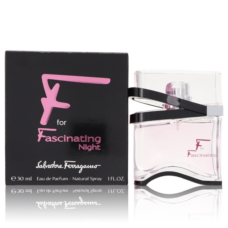 F For Fascinating Night Women Eau De Parfum Spray 1 oz (30 ml) by Salvatore Ferragamo