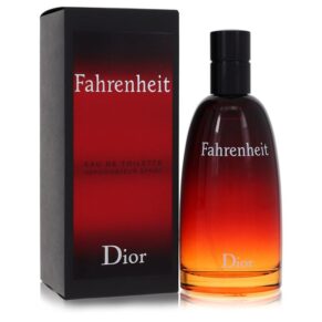Fahrenheit Men Eau De Toilette Spray 3.4 oz (100 ml) by Christian Dior