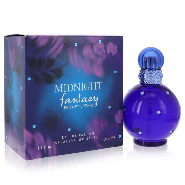 Fantasy Midnight Women Eau De Parfum Spray 1.7 oz (50 ml) by Britney Spears