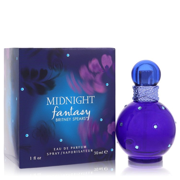 Fantasy Midnight Women Eau De Parfum Spray 1 oz (30 ml) by Britney Spears