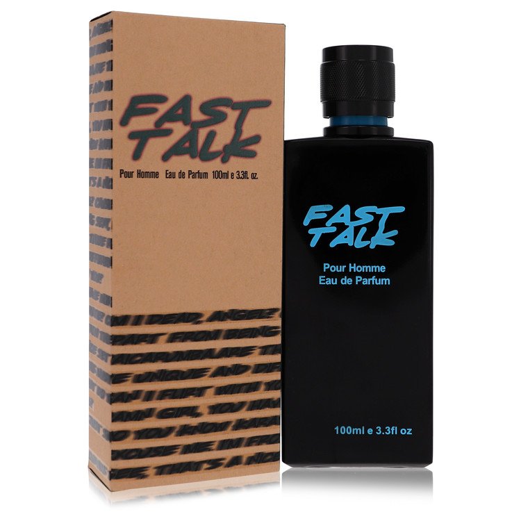 Fast Talk Men Eau De Parfum Spray 3.4 oz (100 ml) by Erica Taylor