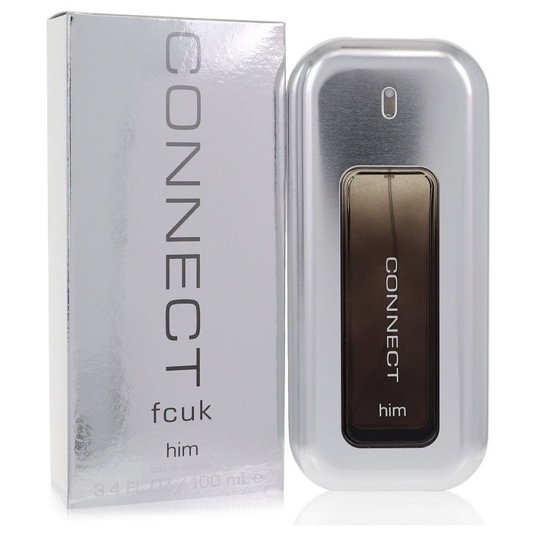 Fcuk Connect Men Eau De Toilette Spray 3.4 oz (100 ml) by French Connection