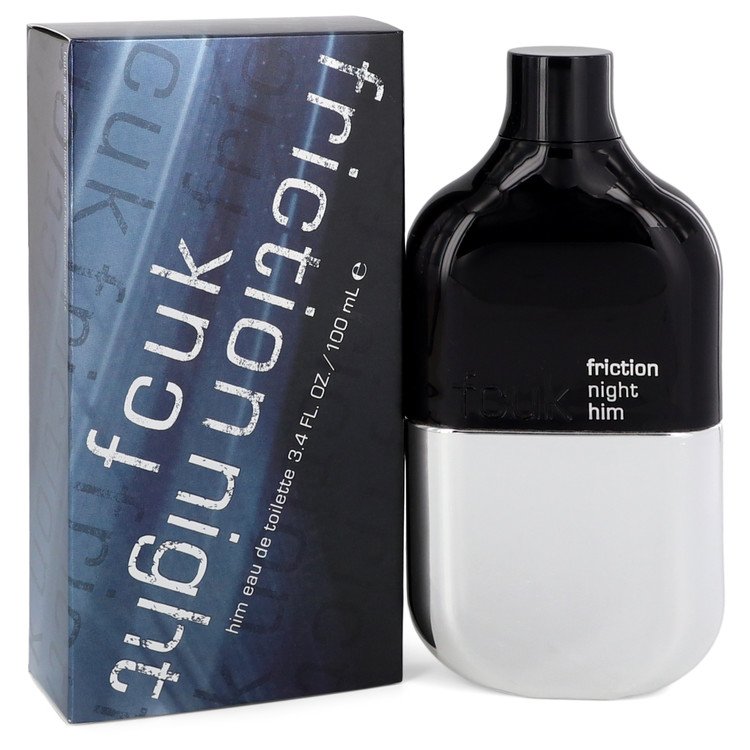 Fcuk Friction Night Men Eau De Toilette Spray 3.4 oz (100 ml) by French Connection