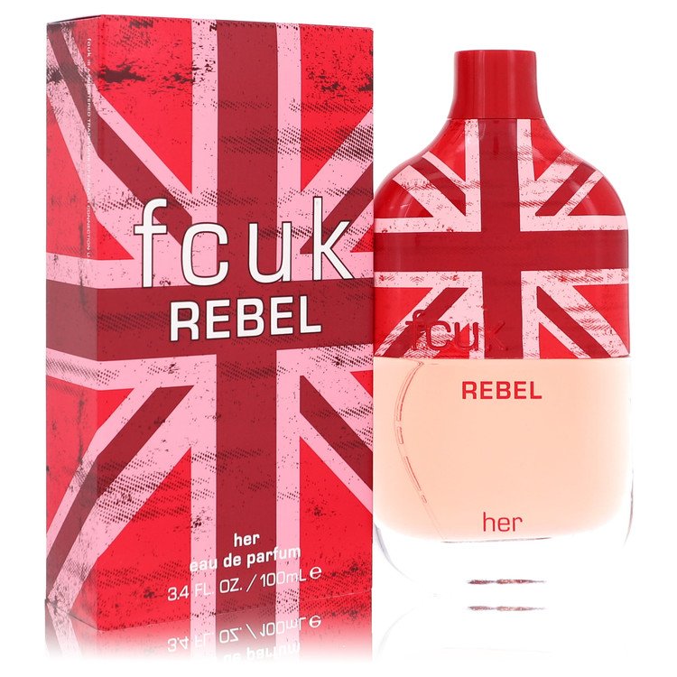 Fcuk Rebel Women Eau De Parfum Spray 3.4 oz (100 ml) by French Connection