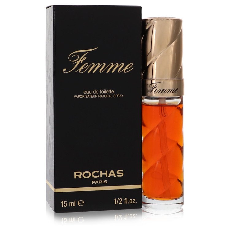 Femme Rochas Women Mini EDT Spray .5 oz by Rochas