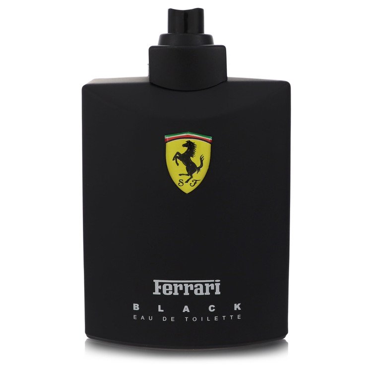 Ferrari Black Men Eau De Toilette Spray (Tester) 4.2 oz (125 ml) by Ferrari