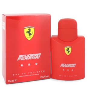 Ferrari Scuderia Red Men Eau De Toilette Spray 2.5 oz (75 ml) by Ferrari