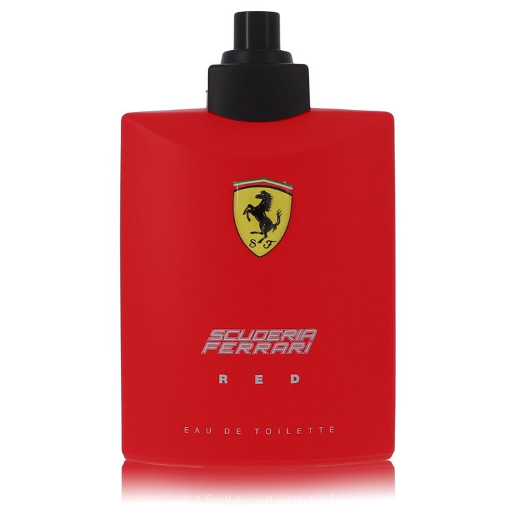 Ferrari Scuderia Red Men Eau De Toilette Spray (Tester) 4.2 oz (125 ml) by Ferrari