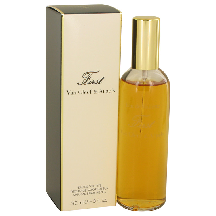 First Women Eau De Toilette Spray Refill 3 oz (90 ml) by Van Cleef & Arpels
