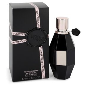 Flowerbomb Midnight Women Eau De Parfum Spray 1.7 oz (50 ml) by Viktor & Rolf