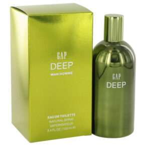 Gap Deep Men Eau De Toilette Spray 3.4 oz (100 ml) by Gap