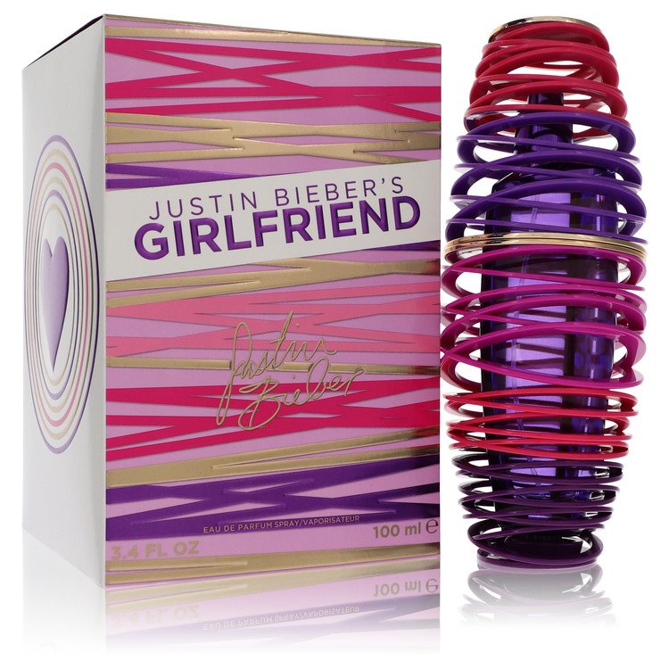 Girlfriend Women Eau De Parfum Spray 3.4 oz (100 ml) by Justin Bieber