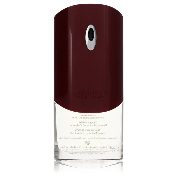 Givenchy (Purple Box) Men Eau De Toilette Spray (Tester) 3.3 oz (100 ml) by Givenchy
