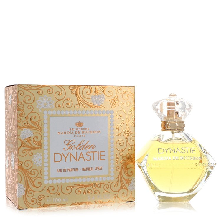 Golden Dynastie Women Eau De Parfum Spray 3.4 oz (100 ml) by Marina De Bourbon