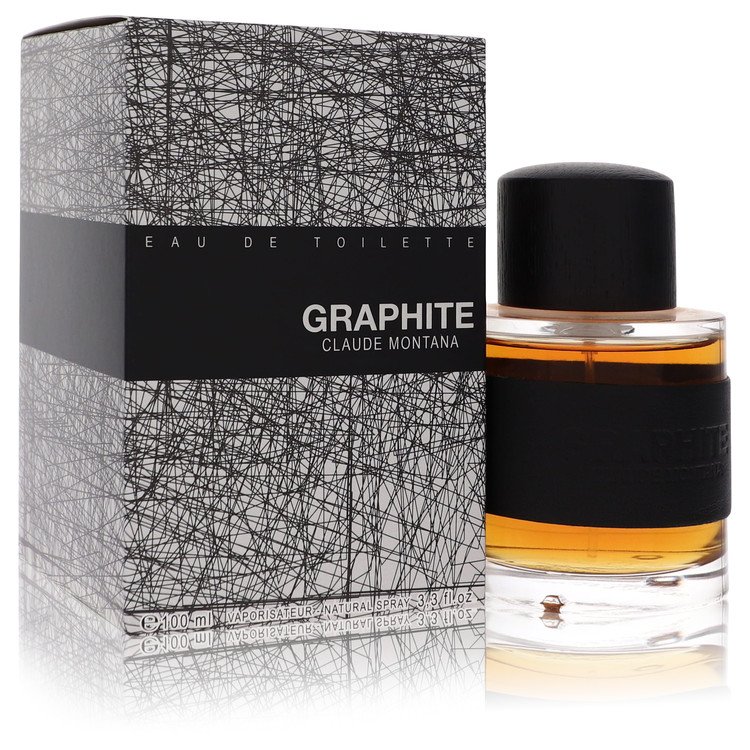 Graphite Men Eau De Toilette Spray 3.4 oz (100 ml) by Montana
