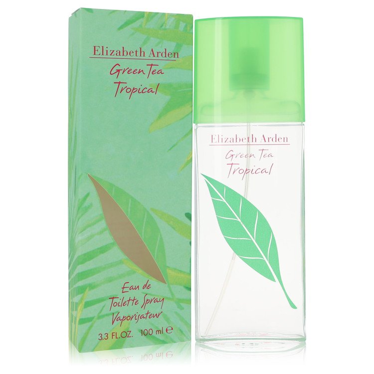 Green Tea Tropical Women Eau De Toilette Spray 3.3 oz (100 ml) by Elizabeth Arden