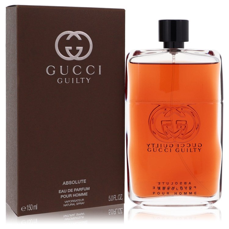 Gucci Guilty Absolute Men Eau De Parfum Spray 5 oz (150 ml) by Gucci