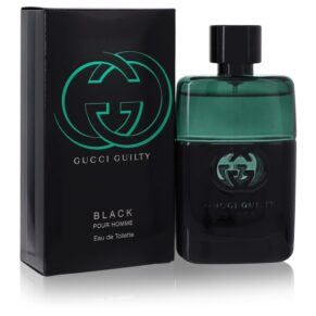 Gucci Guilty Black Men Eau De Toilette Spray 1.6 oz (50 ml) by Gucci