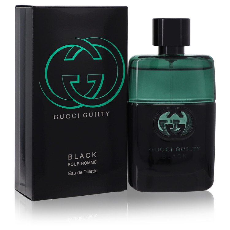 Gucci Guilty Black Men Eau De Toilette Spray 1.6 oz (50 ml) by Gucci