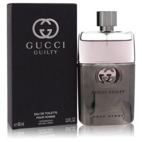 Gucci Guilty Men Eau De Toilette Spray 3 oz (90 ml) by Gucci