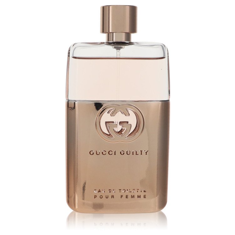 Gucci Guilty Pour Femme Women Eau De Toilette Spray (Tester) 3 oz (90 ml) by Gucci