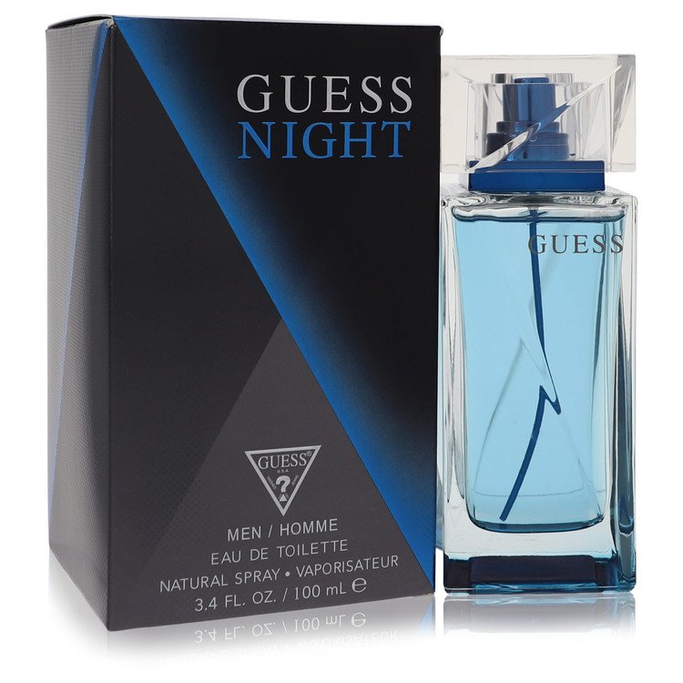Guess Night Men Eau De Toilette Spray 3.4 oz (100 ml) by Guess