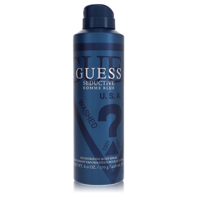 Guess Seductive Homme Blue Men Body Spray 6 oz (180 ml) by Guess
