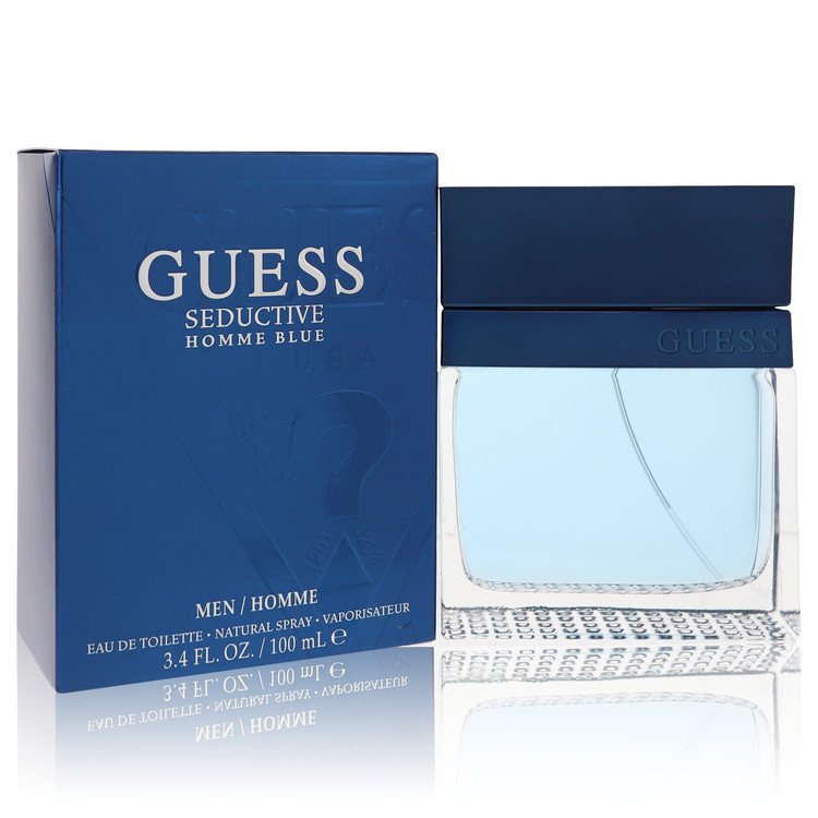 Guess Seductive Homme Blue Men Eau De Toilette Spray 3.4 oz (100 ml) by Guess