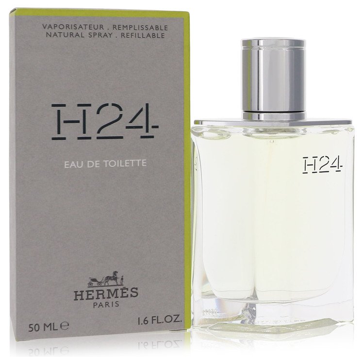 H24 Men Eau De Toilette Refillable Spray 1.6 oz (50 ml) by Hermes