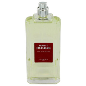 Habit Rouge Men Eau De Toilette Spray (Tester) 3.4 oz (100 ml) by Guerlain