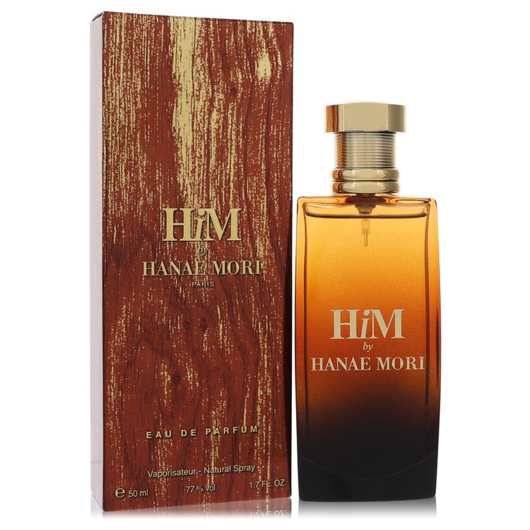 Hanae Mori Him Men Eau De Parfum Spray 1.7 oz (50 ml) by Hanae Mori