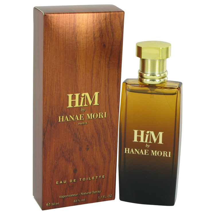 Hanae Mori Him Men Eau De Toilette Spray 1.7 oz (50 ml) by Hanae Mori