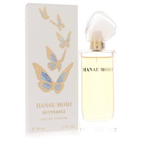 Hanae Mori Women Eau De Parfum Spray (Blue Butterfly) 1.7 oz (50 ml) by Hanae Mori