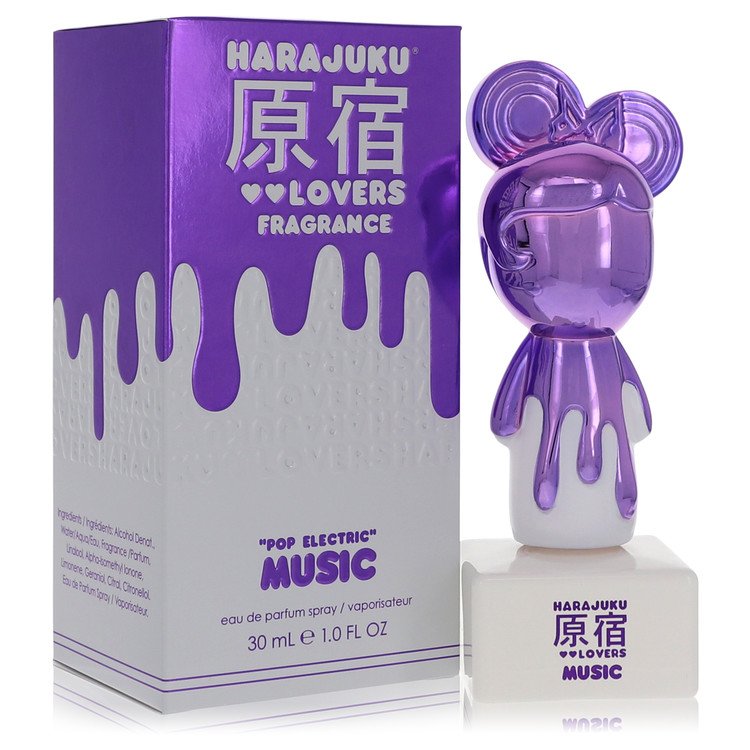Harajuku Lovers Pop Electric Music Women Eau De Parfum Spray 1 oz (30 ml) by Gwen Stefani