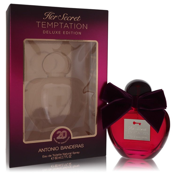 Her Secret Temptation Women Eau De Toilette Spray (Collector's Edition) 2.7 oz by Antonio Banderas