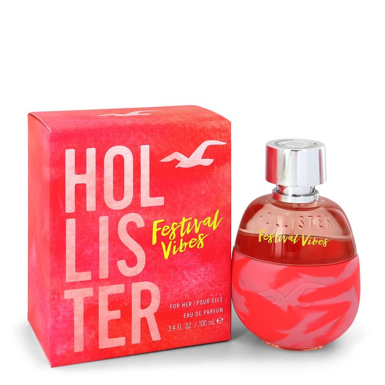 Hollister Festival Vibes Women Eau De Parfum Spray 3.4 oz (100 ml) by Hollister