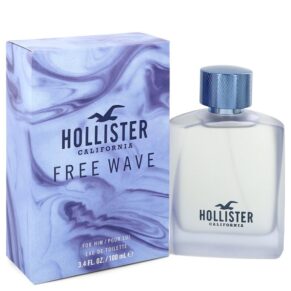 Hollister Free Wave Men Eau De Toilette Spray 3.4 oz (100 ml) by Hollister