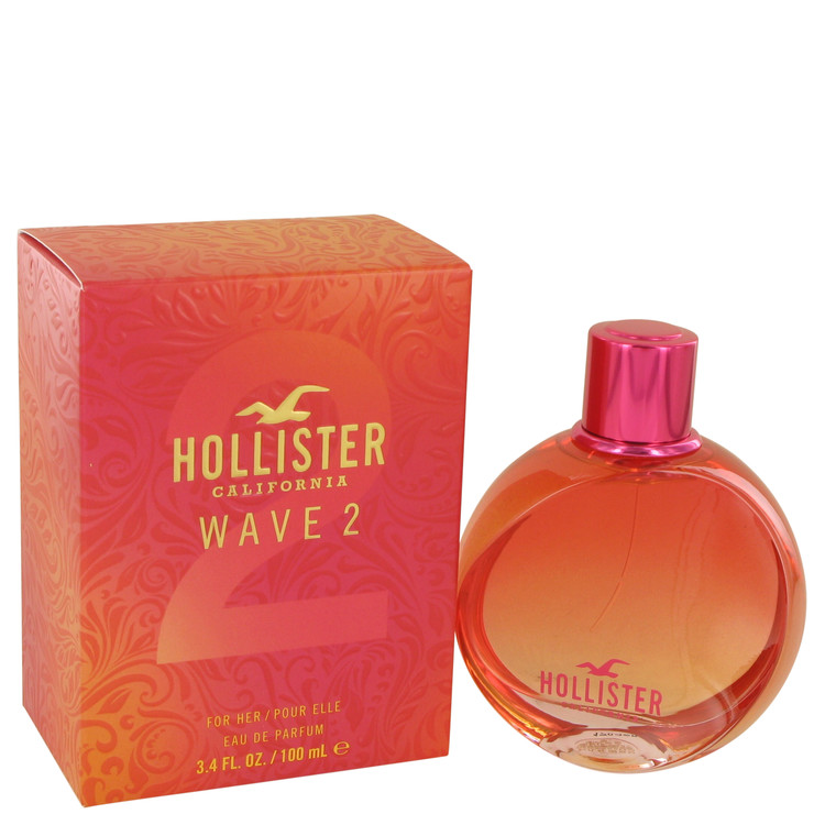 Hollister Wave 2 Women Eau De Parfum Spray 3.4 oz (100 ml) by Hollister
