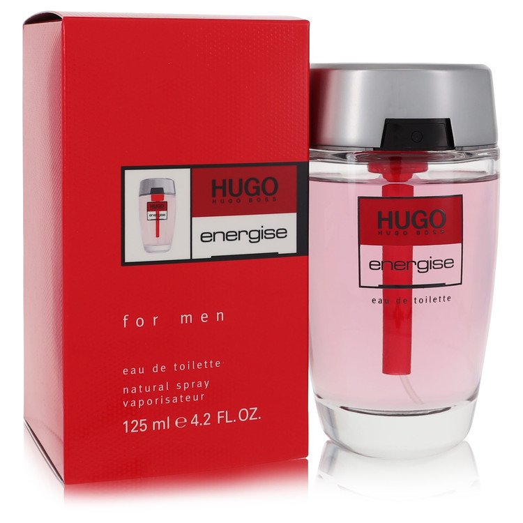 Hugo Energise Men Eau De Toilette Spray 4.2 oz (125 ml) by Hugo Boss