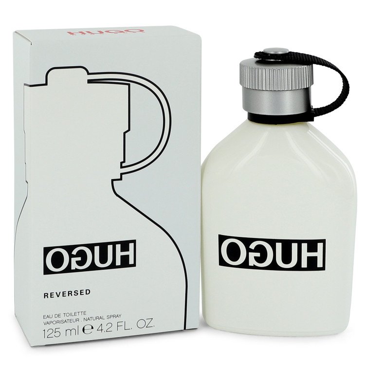 Hugo Reversed Men Eau De Toilette Spray 4.2 oz (125 ml) by Hugo Boss