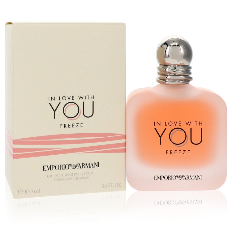 In Love With You Freeze Women Eau De Parfum Spray 3.4 oz (100 ml) by Giorgio Armani